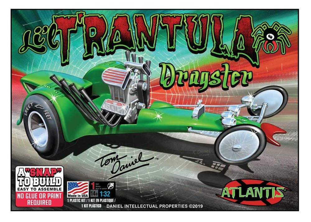 Atlantis 1/32 Tom Daniel Snap Li’l T’rantula Plastic Model Kit M6651