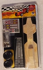 PineCar P372 Formula Grand Prix Deluxe Unassembled Derby Car Kit w/ Wheels