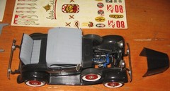 AMT 1932 Ford Model B Sport Roadster Kit # 332 Survivor Built Stock in Box 32