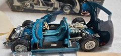 VINTAGE 60’S IMC MODELS FORD GT 1/25 SCALE PARTIAL BUILT MODLE KIT SEE PICTURES