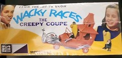MPC Wacky Races The Creepy Coupe Car Model Kit – Snap Together MPC936/12 NIB