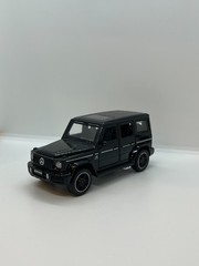 Mercedes AMG G-Class Diecast Model Car Metal Black w/ Lights & Opening Doors