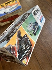 MPC Monogram AMT Empty Box Lot 55 Chev 59 Elcamino Ford Cruising Van 34 Slammer