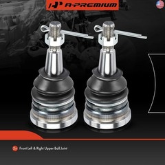 A-Premium 2 x Front Upper Ball Joint, Compatible with Chevrolet & GMC &