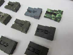 ROCO MINITANKS DBGM #114 Lacrosse Rocket Launcher Truck Junk Parts Lot