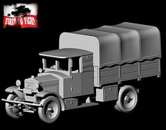 First to Fight 129 Polish Truck Ursus Type A Early Version scale 1/72