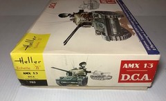 Vintage Heller DCA 1/35 AMX 13 Model Kit Made in France #783 Open Box