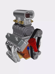 Vintage Blown BBC with 3 build options included and Tremec