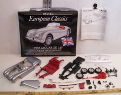 ERTL 1948 JAGUAR XK120 METAL MODEL KIT 1:18 7479 BOXED