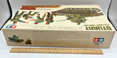 Tamiya MRC 1/35 US Light Tank M3 Stuart Model Kit MM342 w/ Crew Vintage 1975