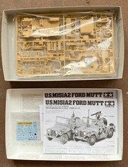 Tamiya #35123, 1/35 Model Kit, U.S M151A2 Ford Mutt, 1/4 Ton Truck Utility