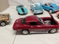 Model Junkyard/parts Plastic ,Nice Custom Car Lot Of 7 Chevy Corvette Cars