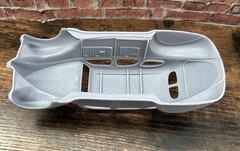 1/24 Scale: Chopped “1937 Lincoln Zephyr Sedan” Body. 3D Printed; Resin.