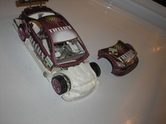 RARE 1/24 Mercedes Benz AMG Trilux Neues Licht Race Car 4 Parts/Restore Free SH