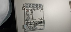 1956 CHEVROLET Model Kit chrome parts tree OK