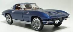 Corvette Chevrolet55Chevy57StingRay1:24Race Car1967Custom Built1963RARE Model18