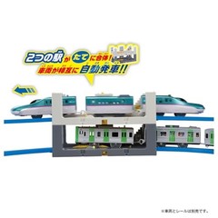 Takara Tomy Plarail J-25 Auto Station Electric Train Toy Set For Ages 3+ Plus