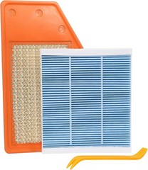 Engine Air Filter&Cabin Air Filter Combo Pack-Compatible with Chevy Malibu L4