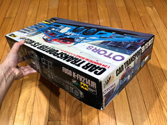 CAR TRANSPORTER TS 1023 1/24 MODEL KIT MITSUWA VINTAGE TRAILER TRUCK