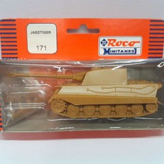 Roco Minitanks #171 Jagdtiger German Heavy Tank Destroyer HO 1:87 WW2 New