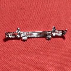 Front Bumper 1953 Ford Victoria 1:25 Scale Model Car Part AMT