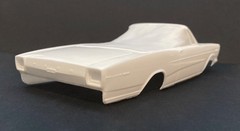 1966 FORD GALAXIE CONVERTIBLE RESIN CONVERSION KIT for 1/25 AMT GALAXIE KITS