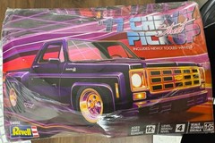Revell 1/25 77 Chevy Street Pickup Plastic Model Kit – Damaged Box