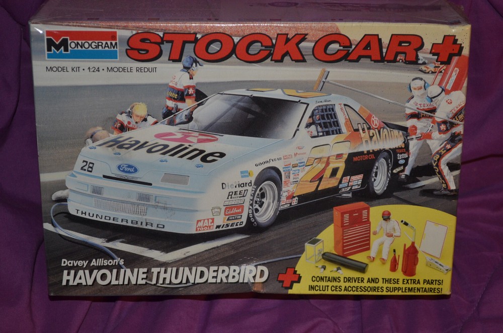 Davey Allison HAVOLINE THUNDERBIRD plus kit 1/24 misb