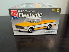AMT Ertl 1972 Chevrolet Fleetside Model Car Kit 1:25 ~ Sealed bags