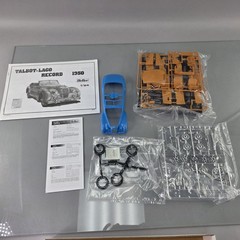 Heller 80711 1/24 Talbot-Lago Record 1950 Model Kit Vintage Classic Car OPEN BOX