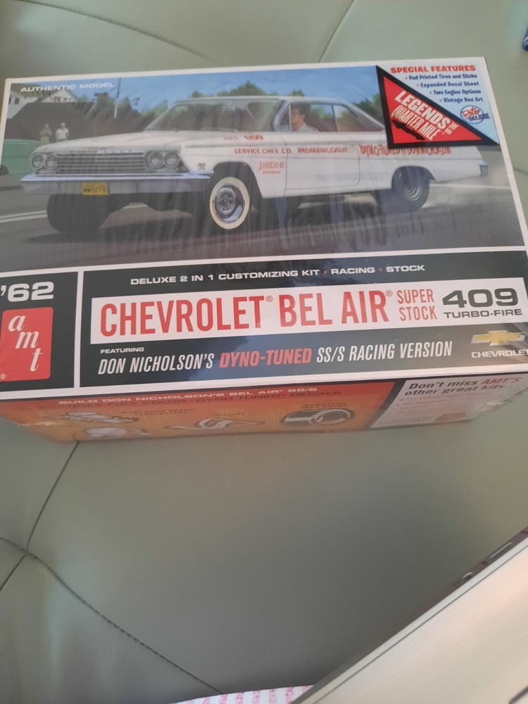 ’62 Chevrolet Bel Air Super Stock 409 “Don Nicholson’s” Dyno Tuned SS/S AMT 1/25