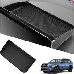 2025 RAV4 Behind Screen Organizer for Toyota RAV4 2025 Accessories Dash Storage