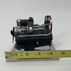 Signature Models 1933 Pierce Arrow Engine Plastic Model Automotive Display