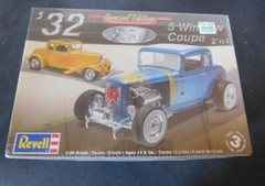 1932 Ford 5 Window Coupe by Revell – kit # 85-4228 – Mint in factory sealed box