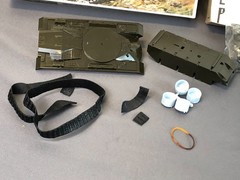 Lot of 3 Diff MILITARY ARMOURED TANK Sd KfZ M-48 BOMBER GRUMMAN F8F-2 Model Kit