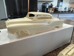 R & R RESIN 1953 BUICK 2-DOOR HT RESIN KIT! CIRCA 90’s-2000’s! VMCP!