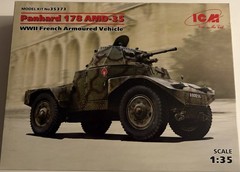 ICM 35373 Panhard 178 AMD-35 WWII French Armoured Vehcle 1:35