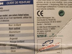VTG SEALED Revell ‘69 Z-28 Camaro RS Model Car Kit 1:25 1998 NIB Chevy