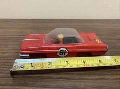 Vintage 60’s Slot Car Body Strombecker Red #81