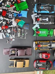 Model Junkyard/parts Plastic Muscle Car Lot Ford,Chevy, Mopar, Pontiac