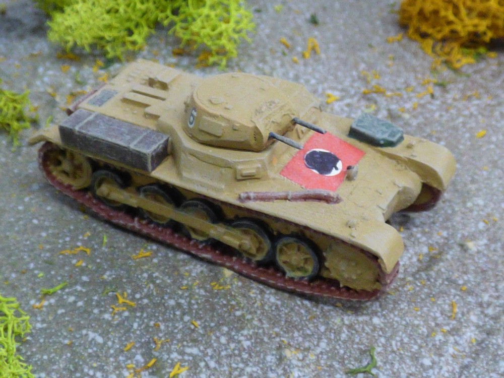 1/87 Unbranded / Roco Minitanks compatible WWII German Panzer I Lot#9642B©