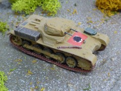 1/87 Unbranded / Roco Minitanks compatible WWII German Panzer I Lot#9642B©