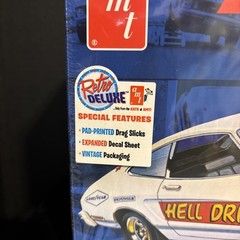 AMT 1475 MUSTANG HELL DRIVERS THRILL SHOW CAR-NIB-1/25 SCALE
