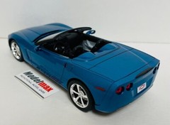 New Original 2011 Corvette C6 Convertible Promo Model Jetstream Blue MODELMAX
