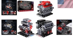 Manual Crank 3-in-1 Engine Model Kits for Adults & Teens – Collectible STEM Gift