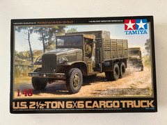 Tamiya Model U.S. 2 1/2-Ton 6 x 6 Cargo Truck #32548 1/48 Scale New