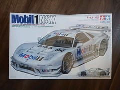 Vintage MODEL KIT TAMIYA 1/24 RACING MOBIL 1 NSX NEW SPORTS