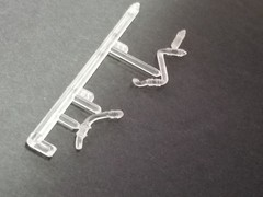 95-98 Chevy Monte Carlo RADIATOR HOSES from NASCAR Monogram 1:24 Model Kit CLEAR