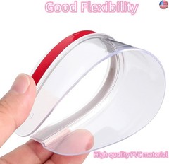 2Pcs Car Rear View Mirror Rain Eyebrows, Universal Car Side Mirror Rain Cover