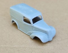 3D RESIN PRINTED 1/43 1951 ANGLIA THAMES PANEL VAN GASSER DRAG BODY
